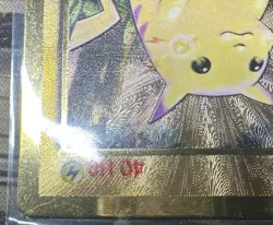 Pikachu - 58/102 (Celebrations Metal Card) 58/102 Promo Gold - Image 5