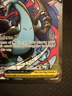 Mega Charizard X EX 023 PROMO Pokemon Card - Image 4