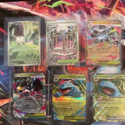 6 Card Lot Of Pokemon Rares (2 Illustration Rares, And 4 Double Rares) - Image 1