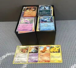 Pokemon Bulk Card Lot Over 450 Cards - Mint Condition! - Image 1