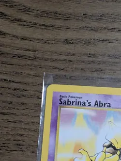 Pokemon TCG Sabrina's Abra 93/132 Gym Challenge Vintage 2000 Card LP - Image 5