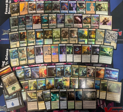 MTG - 100 CARD GORION WISE MENTOR "ADVENTURE TIME" EDH DECK - POLLEN SHIELD HARE - Image 1