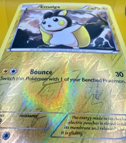 ⚡Emolga 49/99 Reverse Holo Next Destinies Pokemon Card 2012 MP - Image 2