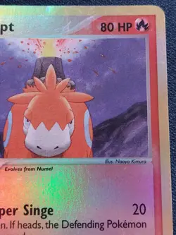 Camerupt 24/97 Reverse Holo Uncommon EX Dragon Pokemon Card Vintage 2003 hp - Image 5