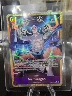 One Piece- 2 Cards Enel/Mamaragan Event OP15-118/ OP15-078 SR/SEC - Image 2