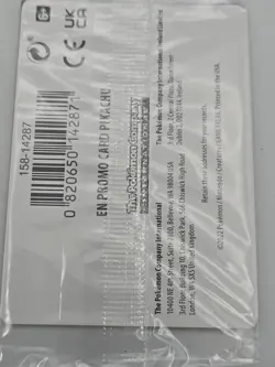 Pokemon/Pokemon GO Prerelease Pikachu Holo Foil Promo Card #028/078 Sealed - Image 4