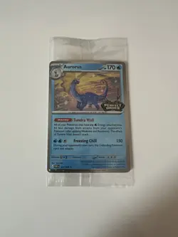 Pokemon Aurorus Perfect Order Promo Holo Card 024/088 English 2026 - Image 1