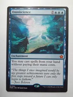 Omniscience 161 Foundations MTG - Image 1