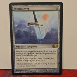 Magic: The Gathering Worldslayer Artifact Equipment Rare M12 222/249 - Image 1