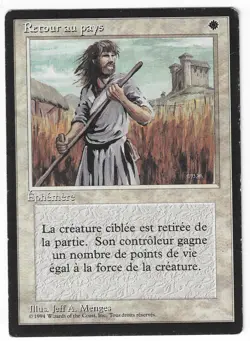 ►Magic-Style◄ MTG - Swords to Plowshares - French Revised FBB - Played/Poor - Image 1