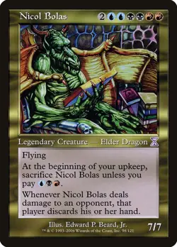 Nicol Bolas [TSB - 98] - LP [Normal] TCG MTG - Image 1
