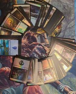 Magic The Gathering 150 Foil Lands Bundle Basic, Dual, and Full Art! - Image 1