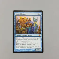 MTG Magic the Gathering Sage of Hours (50/171) Journey into Nyx LP - Image 1