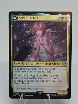 Serah Farron / Crystallized Serah X1 FIN MTG Final Fantasy FB3 - Image 1