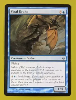 Viral Drake x1 New Phyrexia 1x Magic the Gathering MTG - Image 1