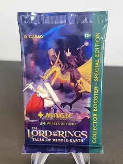 MTG Lord of the Rings Collector Booster Special Edition Holiday Sealed Pack - Image 1