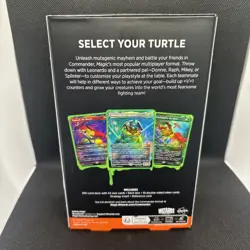 MtG Commander Deck "Turtle Power" Teenage Mutant Ninja Turtles Sealed Deck - Image 2