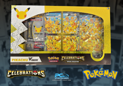 2021 Pokemon TCG Celebrations Collection Pikachu V-Union Factory Sealed WPA7 - Image 1