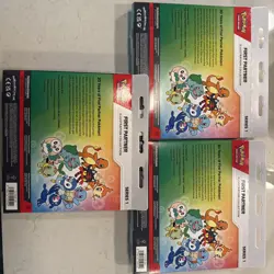 Pokemon TCG First Partner Illustration Collection Series 1 Box Lot of 3 - Image 2