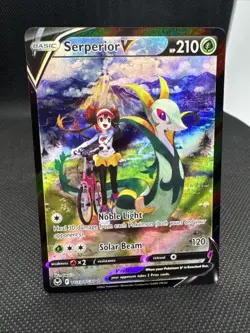 Serperior V TG13/TG30 Swsh12: Sword & Shield - Silver Tempest Pokemon TCG NM - Image 1
