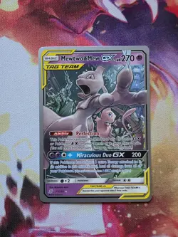 Pokemon Mewtwo & Mew GX 71/236 World Championships Deck 2019 NM - Image 2