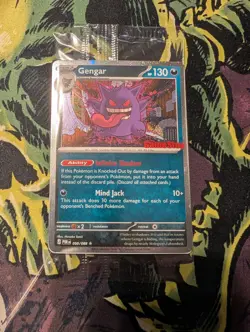 Gengar 050/088 Gamestop STAMPED - Perfect Order GAME STOP PROMO SEALED - Image 1