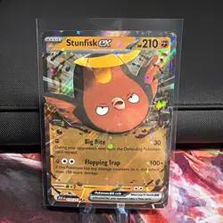 Pokemon: Stunfisk ex - 114/217 - ME: Ascended Heroes (ASC) ex - Image 1