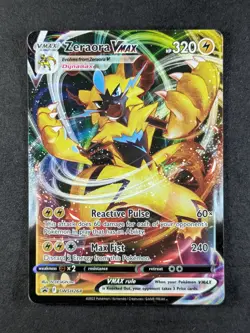 2022 Pokemon ZERAORA VMAX #SWSH264 Black Star Promo VMAX & VSTAR Battle Box - Image 1