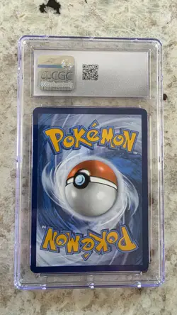 Pokemon Oshawott 021/086 White Flare English 2025 CGC 8 Graded 70 HP - Image 2