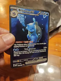 🔥Pokemon TCG Blastoise ex 200/165 Scarlet & Violet 151 Holo MINT PACK FRESH 🔥 - Image 4