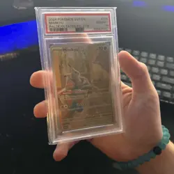 Mimikyu #75 Paldean Fates Pokemon Center ETB PSA GEM MINT 10 Holo Promo - Image 2