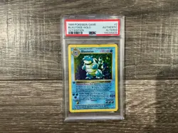 Pokemon Blastoise 002/102 Base Set 1st Edition Holo PSA Authentic Altered - Image 1