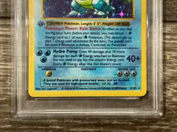 Pokemon Blastoise 002/102 Base Set 1st Edition Holo PSA Authentic Altered - Image 2