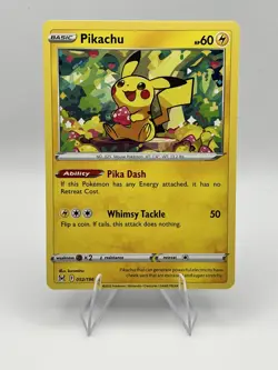Pikachu 052/196 Swsh11: Lost Origin Regular Pokemon - Image 1