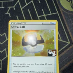 SWIRL Ultra Ball 146/159 Play! Prize Pack Series 4 Promo Cosmos Holo Pokemon NM - Image 2