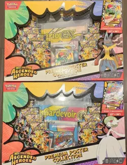 🔥Set of 2 SEALED Pokemon Ascended Heroes Premium Poster Collection In Hand🔥 - Image 1