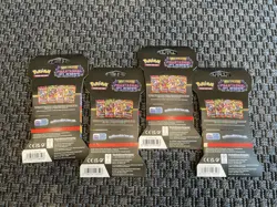 Pokemon Mega Evolution Phantasmal Flames Booster Pack Art Set 4 Pack SEALED - Image 2