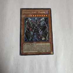 Yugioh - Destiny HERO Plasma CT04-EN003 Secret Rare Limited Edition - Image 2