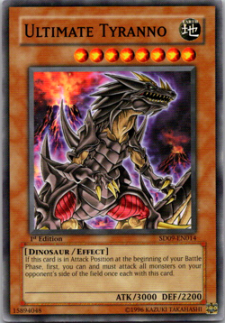 Ultimate Tyranno (SD09-EN014) | 1st Edition |YuGiOh - Image 1