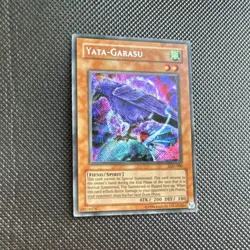 Yu-Gi-Oh! Yata-Garasu Legacy of Darkness Secret Rare LOD-000 Konami Unlim - Image 2