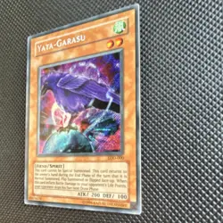 Yu-Gi-Oh! Yata-Garasu Legacy of Darkness Secret Rare LOD-000 Konami Unlim - Image 3