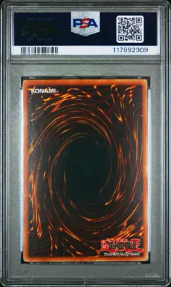 2006 Yu-Gi-Oh! Elemental Hero Shining Flare Wingman CT03 Secret Rare PSA 8 - Image 2