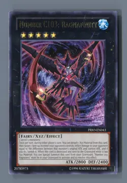 Number C103: Ragnafinity PRIO-EN043 Rare Primal Origin Yu-Gi-Oh Unlimited LP - Image 1