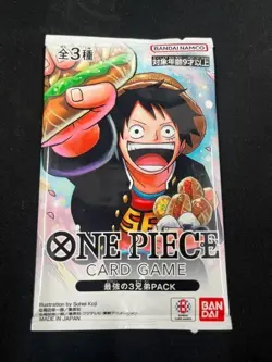 The Strongest Three Brothers 1PACK P-073 074 075 - ONE PIECE Card Game Japanese - Image 1