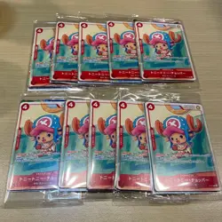 10 Packs One Piece Mcdonald's 2025 Promo Card Game Complete Set Japanese Sealed - Image 1