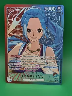 Nefeltari Vivi Alt Art Leader One Piece Heroines Edition EB03-001 NM - Image 1
