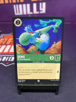 Disney Lorcana Genie The Ever Impressive #77/204 NON Foil NM - Image 1