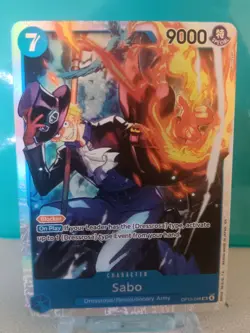 Sabo SR OP15-046 ENGLISH ONE PIECE Card Adventure on KAMI’s Island - OP15 - Image 1
