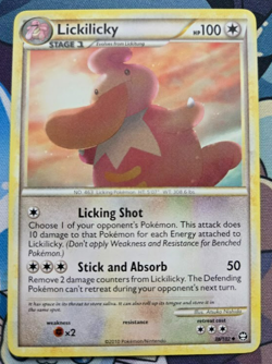 Lickilicky Uncommon - HGSS Triumphant 38/102 2010 LP+ Pokemon Card - Image 1