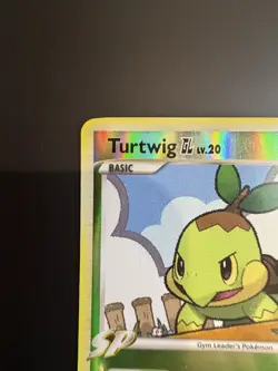 Pokemon TGC 2009 Platinum Rising Rivals Turtwig GL 85/111 Reverse Holo Card LP - Image 2